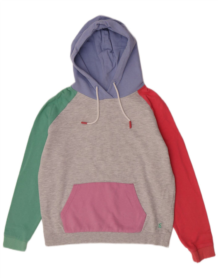Joules Γυναικείο Hoodie Jumper UK 12 Medium πολύχρωμο Colourblock