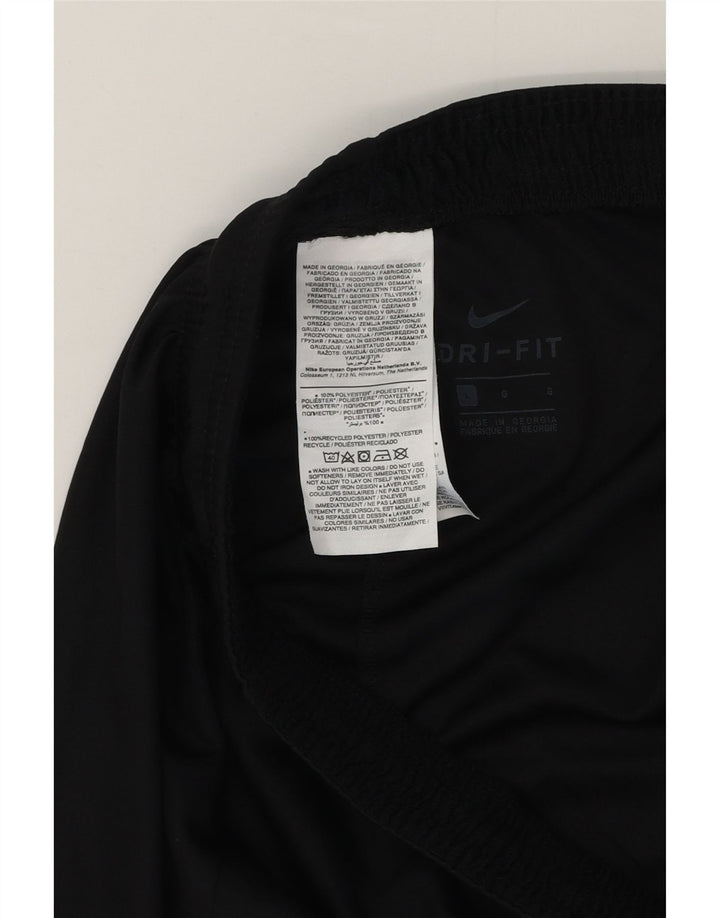 Ανδρικό αθλητικό σορτς Nike Dri Fit, μεγάλο μαύρο πολυεστέρα