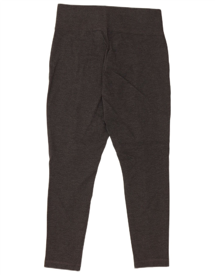 Marks & Spencer Γυναικεία κολάν Crop UK 12 Medium Grey Viscose