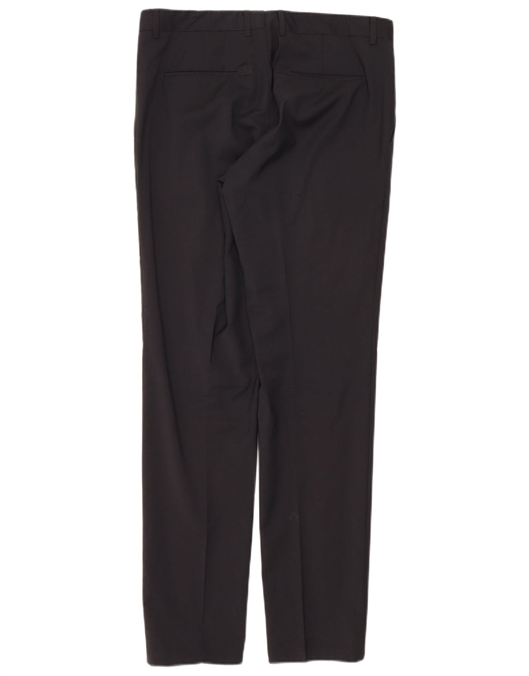 Calvin Klein Ανδρική φόρμα 2 κουμπιών IT 50 Large W34 L33 Μαύρο μαλλί
