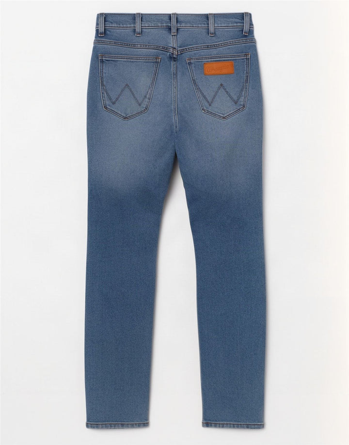 Ανδρικό τζιν Wrangler Larston Slim W28 L32 Μπλε βαμβακερό