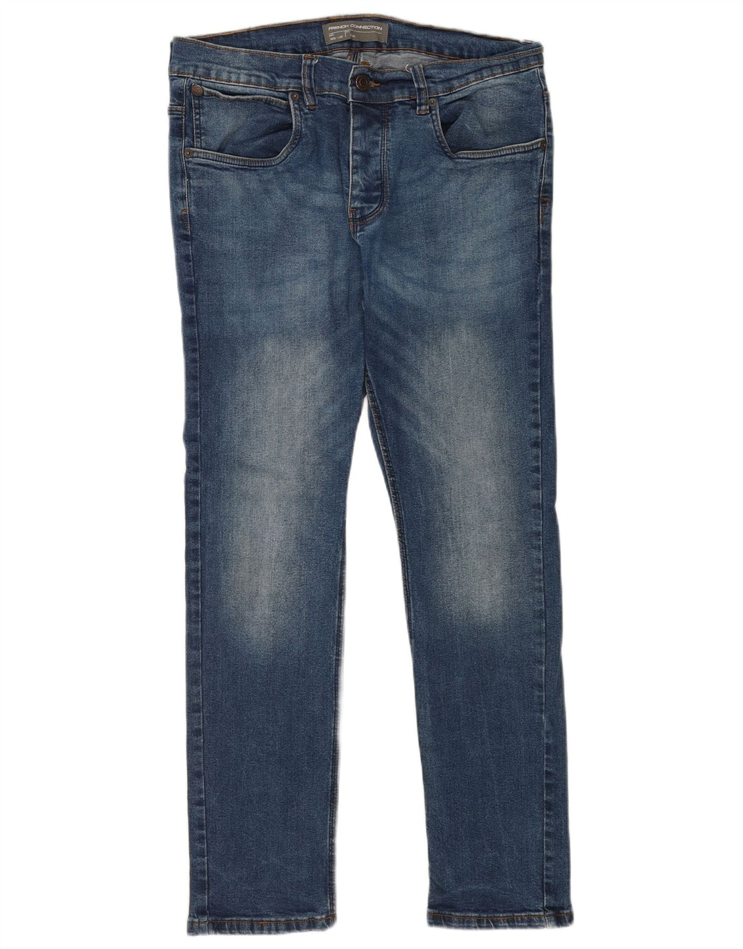 Γαλλικό Connection Ανδρικό Slim Jeans W36 L32 Μπλε Βαμβακερό