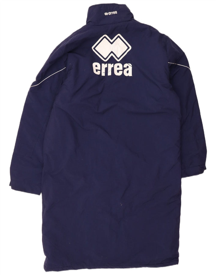 ERREA Mens Graphic Padded Coat UK 44 2XL Navy Blue Nylon