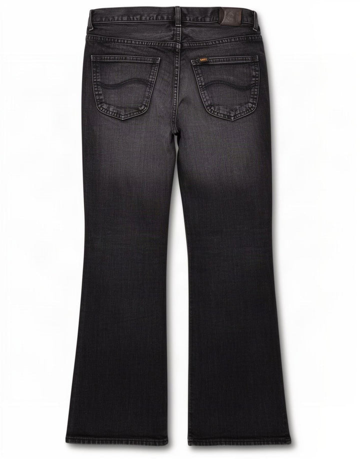 Lee Mens Denver Bootcut Jeans W34 L30 Μαύρο βαμβακερό