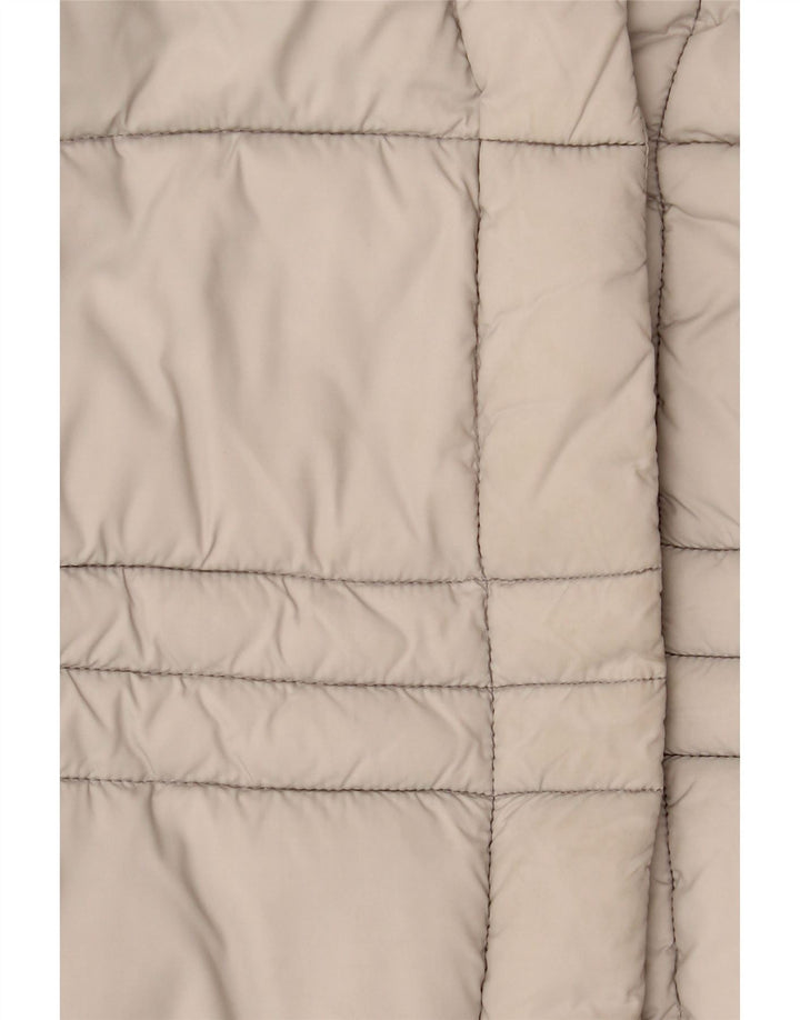 GUESS Γυναικείο μπουφάν UK 16 Large Beige Polyester