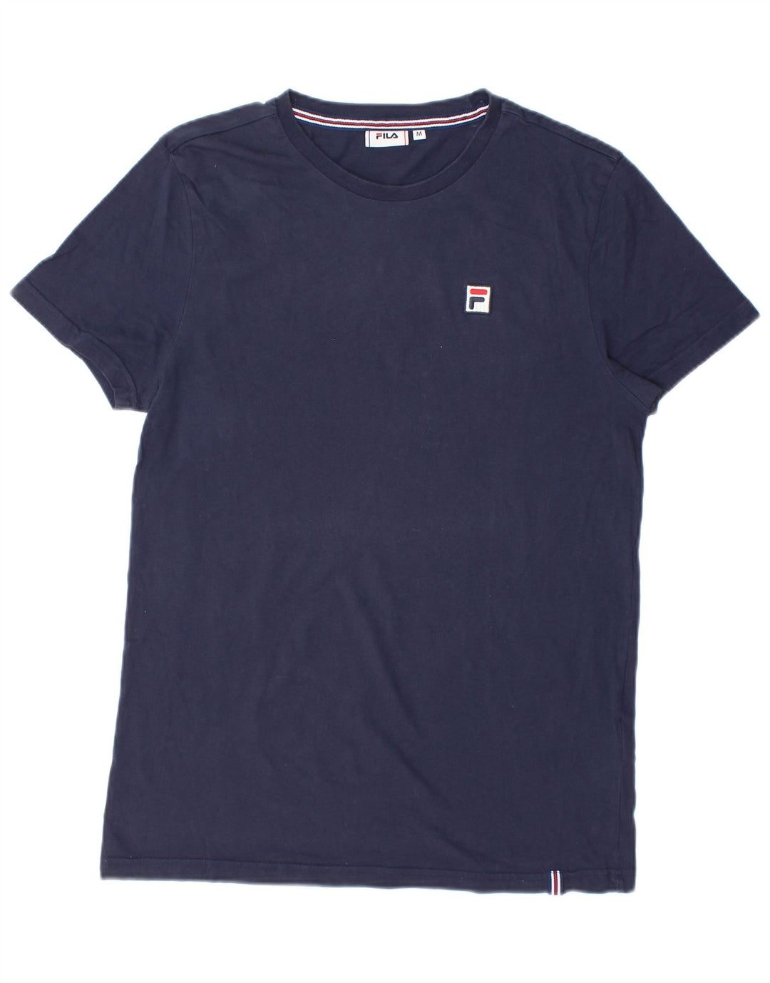 Ανδρικό T-Shirt Fila Top από μεσαίο μπλε ναυτικό βαμβακερό