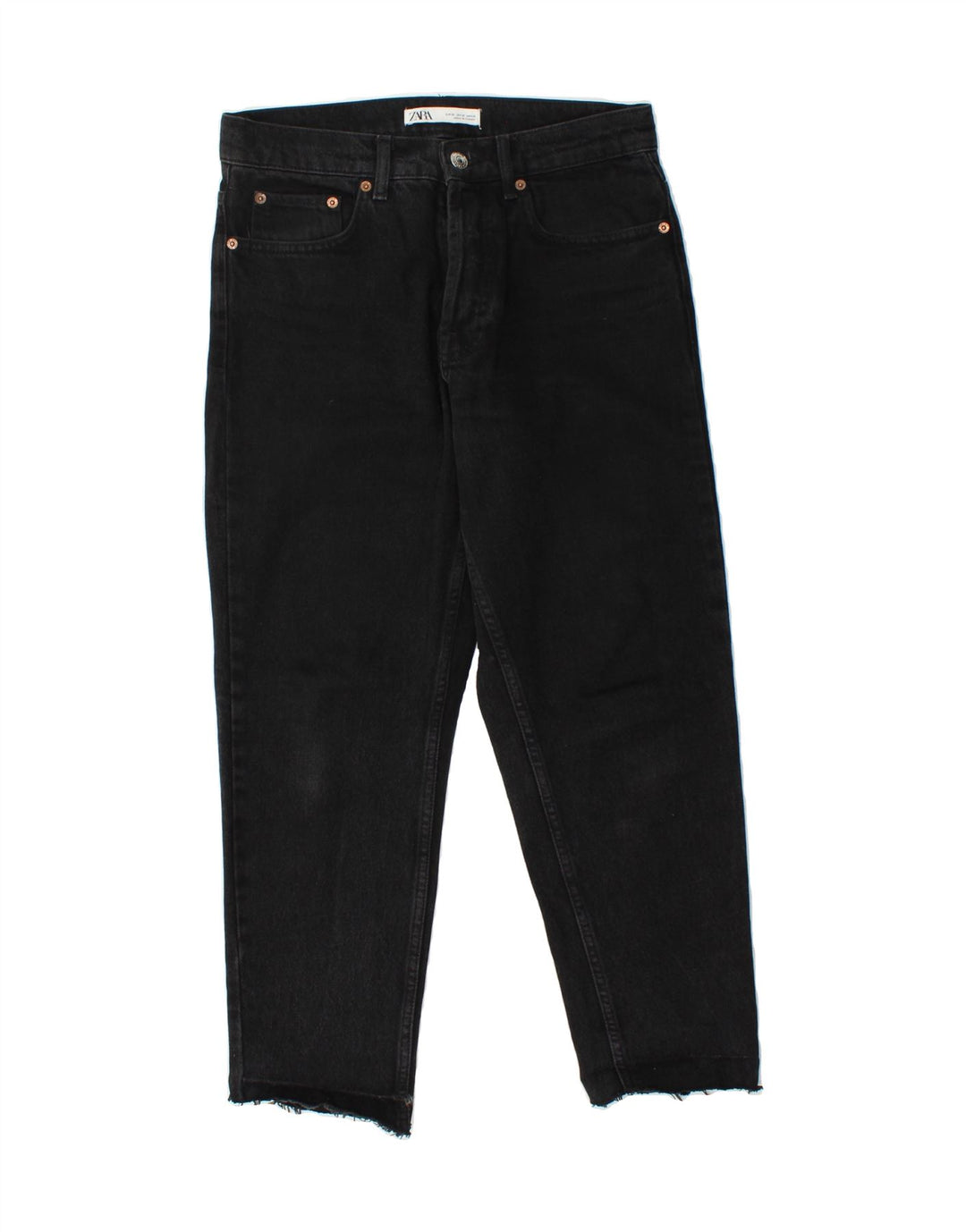 ZARA Womens Slim Jeans EU 38 Small W30 L26 Black Cotton Vintage Zara and Second-Hand Zara from Messina Hembry 