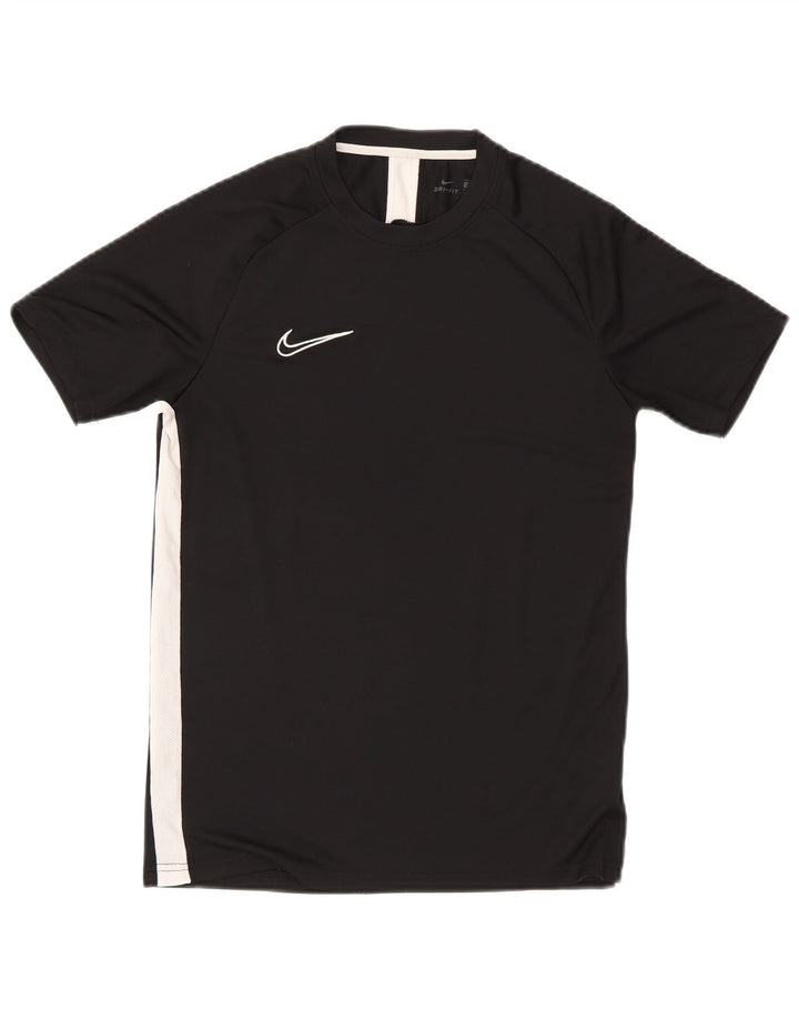 Ανδρικό T-Shirt Nike Dri Fit Τοπ μεσαίου μαύρου χρώματος πολυεστέρας