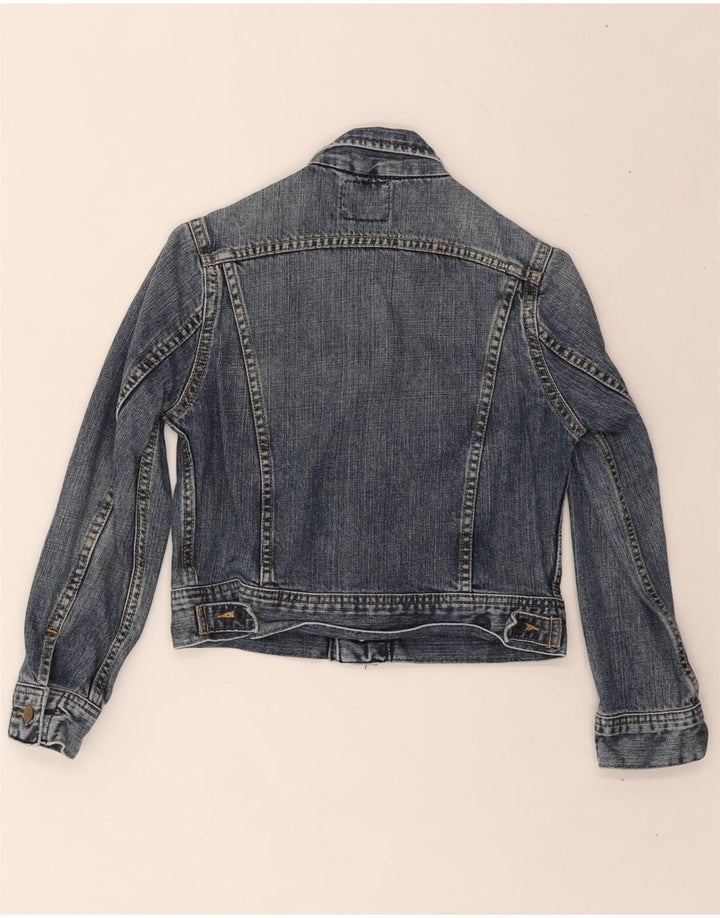 LEE Boys Denim Jacket 7-8 Years Small Blue Cotton Vintage Lee and Second-Hand Lee from Messina Hembry 