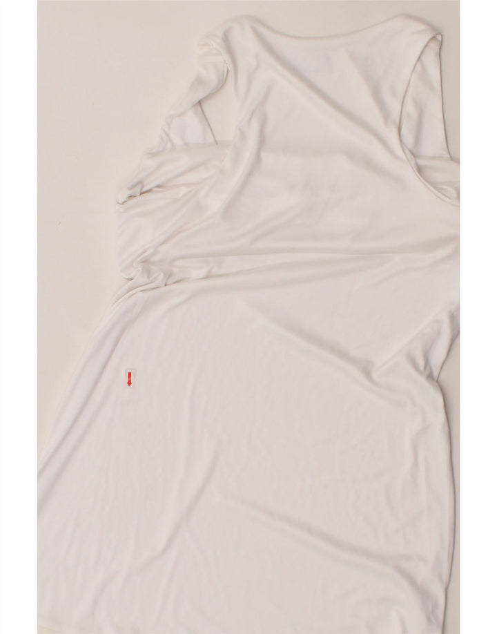 LOTTO Womens Tennis Dress UK 12 Medium White Vintage Lotto and Second-Hand Lotto from Messina Hembry 