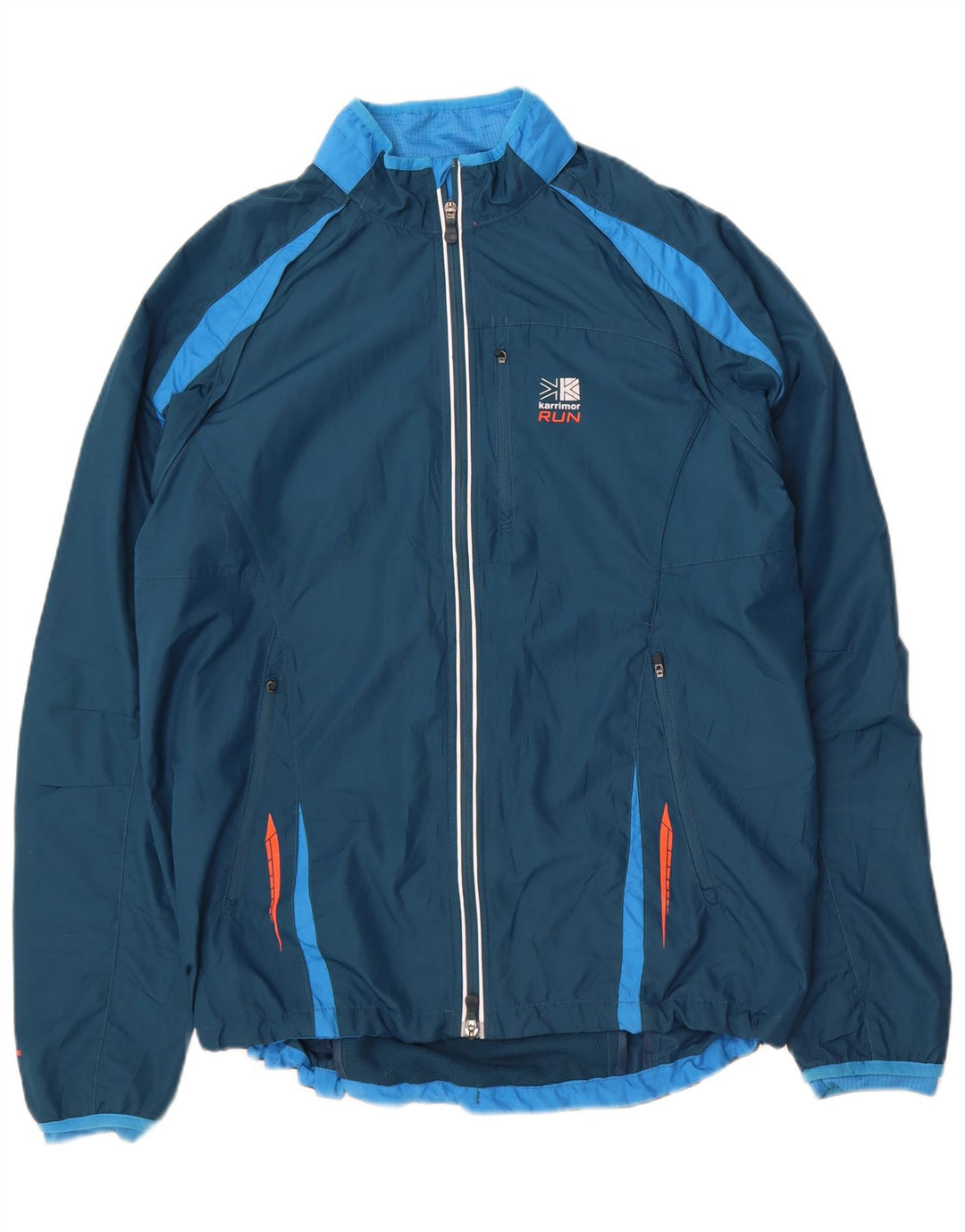Ανδρική φόρμα Karrimor Top Jacket UK 40 Large Blue Colorblock Polyester