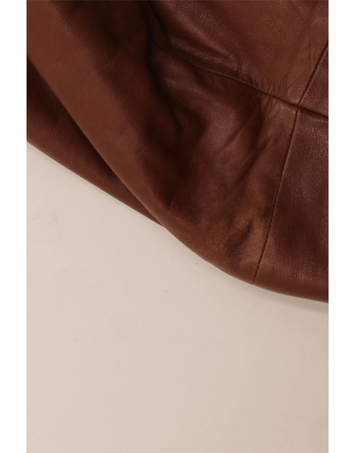 Ανδρικό Δερμάτινο Μπουφάν Scout UK 40 Large Brown