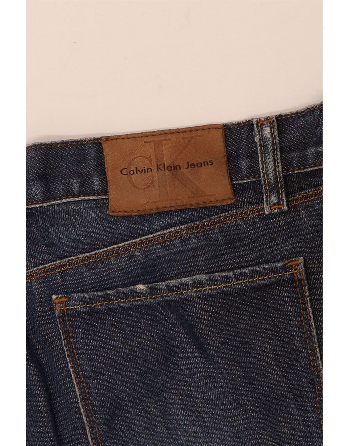 Calvin Klein Γυναικεία Bootcut Jeans W28 L29 Navy Blue