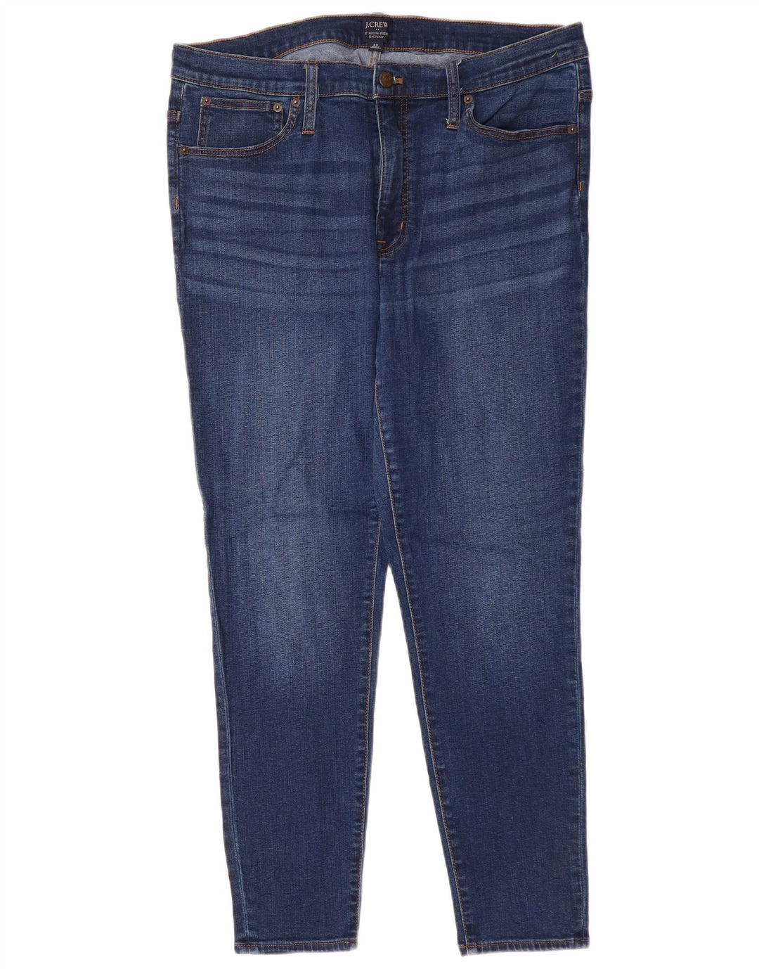 J. CREW Γυναικείο Ψηλό Ψηλό Skinny Jeans W33 L28 Μπλε