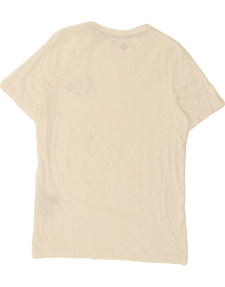 JACK & JONES Mens T-Shirt Top Small White Cotton Vintage Jack & Jones and Second-Hand Jack & Jones from Messina Hembry 