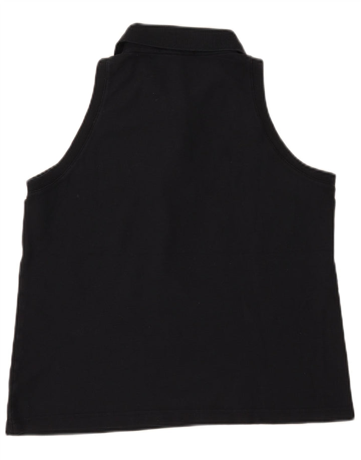 Γυναικείο αμάνικο μπλουζάκι πόλο FILA IT 48 XL Navy Blue