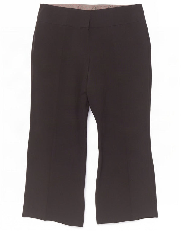 Marks & Spencer Γυναικείο φαρδύ παντελόνι casual UK 18 XL W38 L28 μαύρο