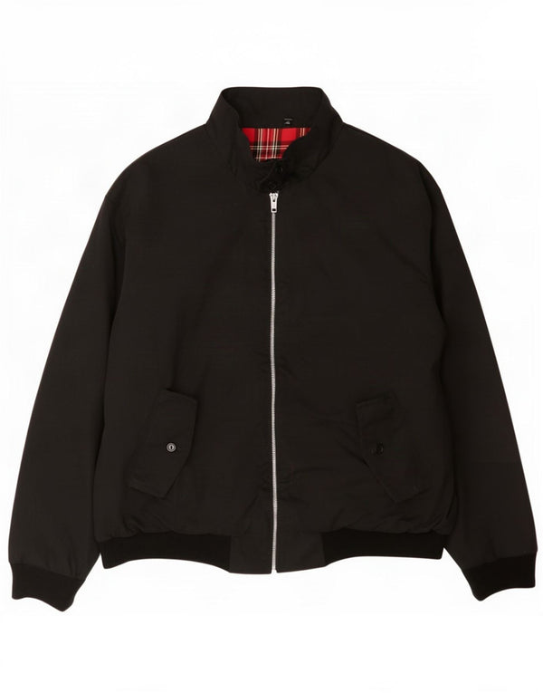 Vintage Ανδρικό Bomber Jacket UK 42 XL Μαύρο