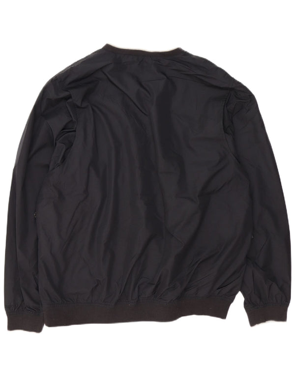 Izod Ανδρική φόρμα πουλόβερ Top Jacket XL Navy Blue Polyester