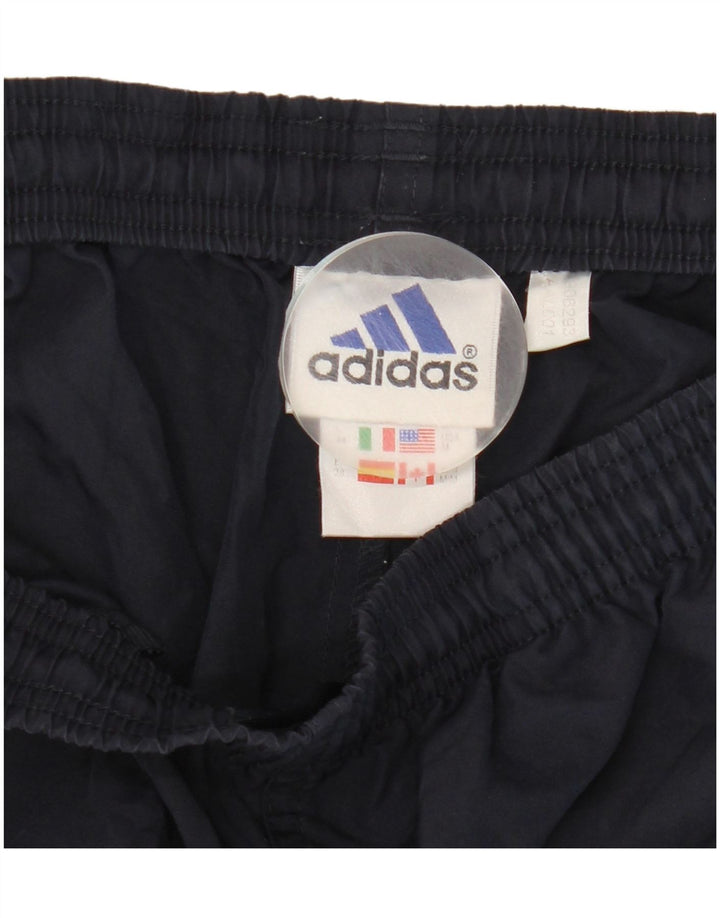 Γυναικείο αθλητικό σορτς Adidas UK 12 Medium Navy Blue Polyester