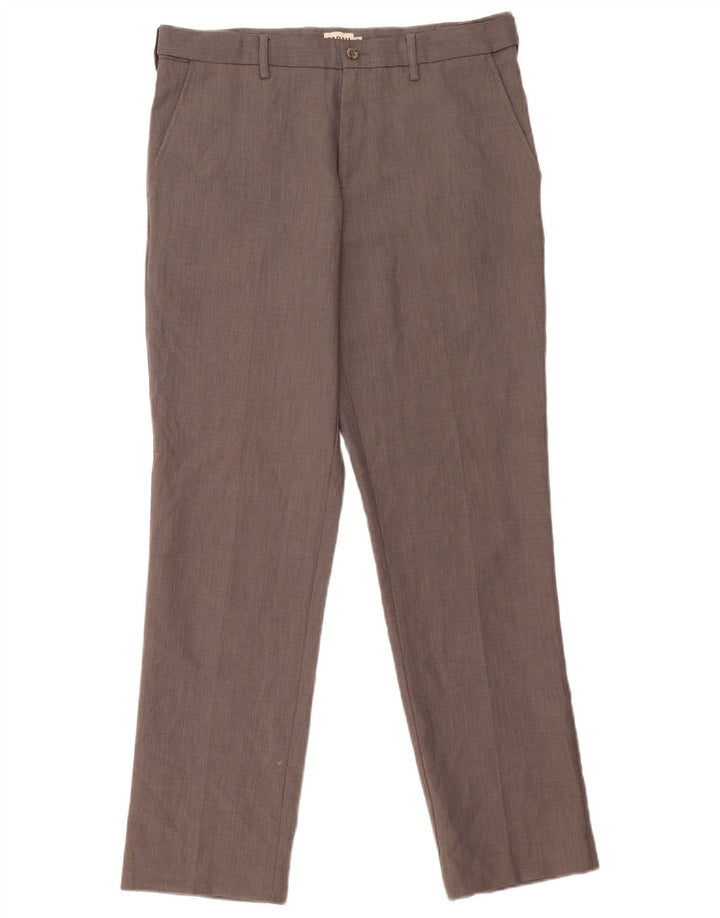 Farah Ανδρικό παντελόνι Chino Regular W34 L31 Grey Polyester