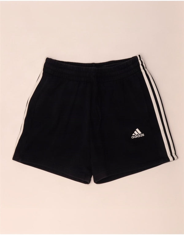 Γυναικείο αθλητικό σορτς Adidas UK 14 μεσαίο μαύρο βαμβακερό