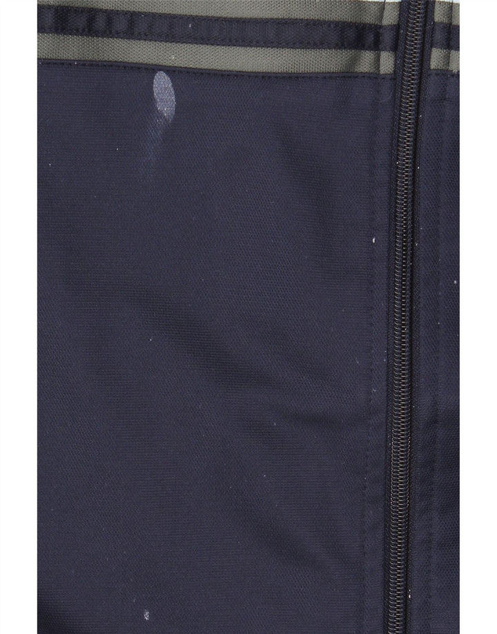 Ανδρική αθλητική φόρμα Asics Top Jacket Μεγάλο μπλε ναυτικό χρώμα πολυεστέρα