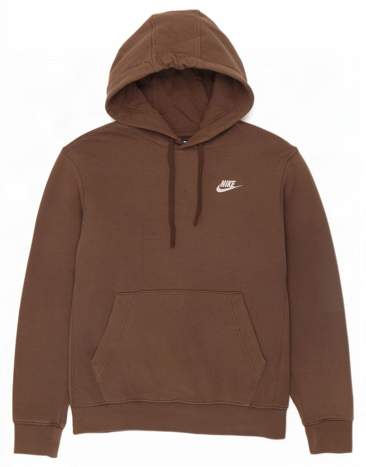 Ανδρικά κουκούλα Nike, μικρό μπεζ βαμβακερό