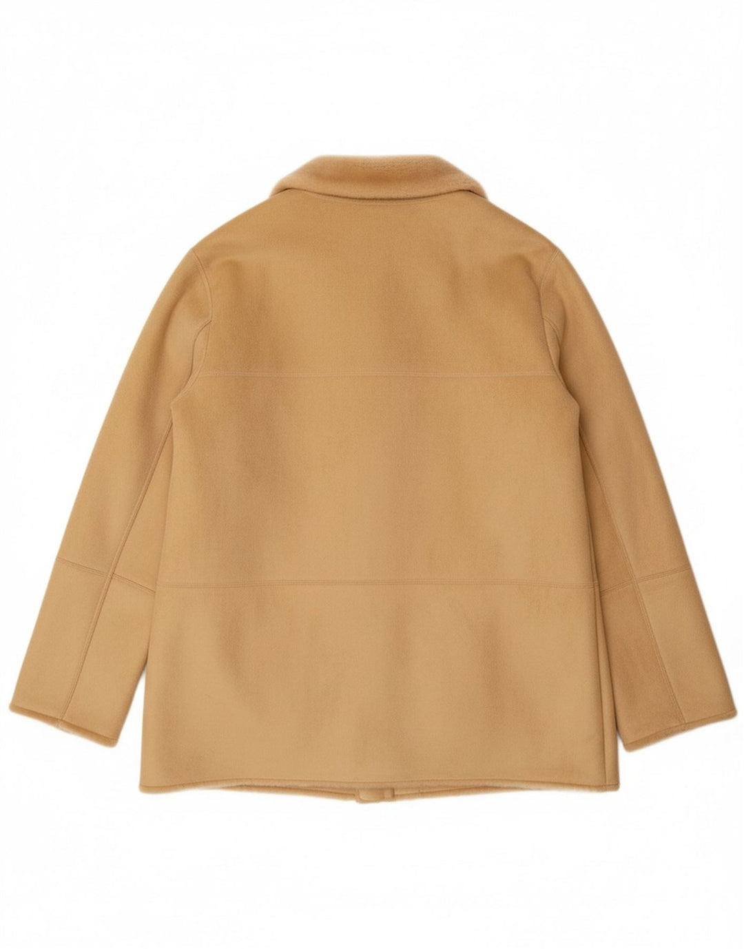 VINTAGE Γυναικείο Μπουφάν Sherpa EU 44 XL Μπεζ Ακρυλικό