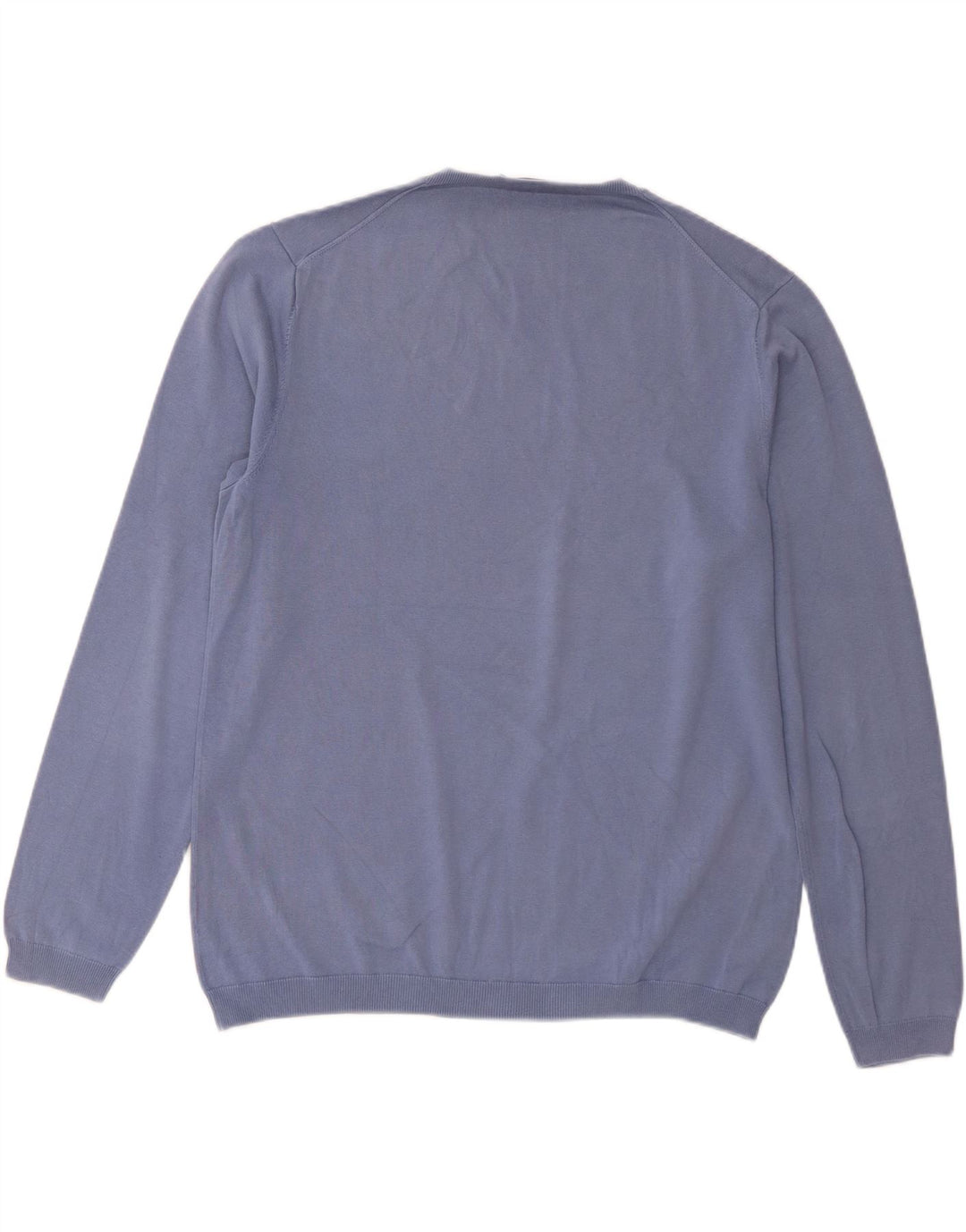 Sun68 Γυναικείο πουλόβερ με V λαιμόκοψη UK 18 XL Μπλε βαμβακερό