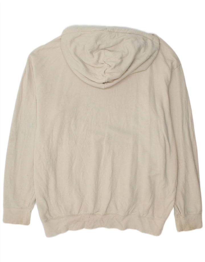 REEBOK Ανδρικό Hoodie Jumper XL Λευκό βαμβακερό