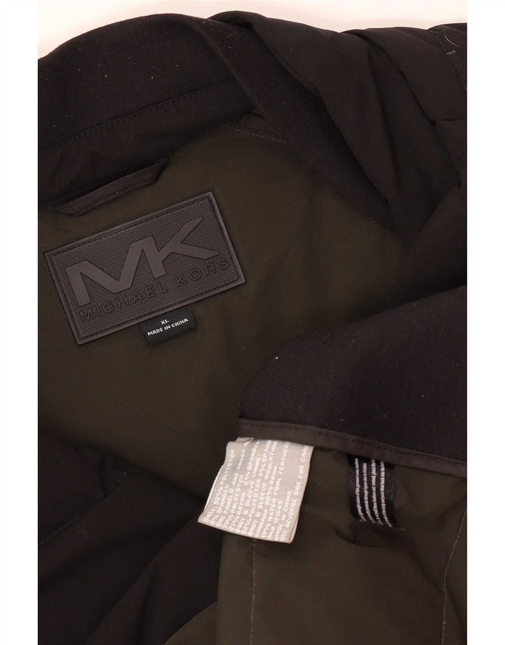 Michael Kors Ανδρικό μπουφάν με επένδυση UK 42 XL μαύρο πολυεστέρα