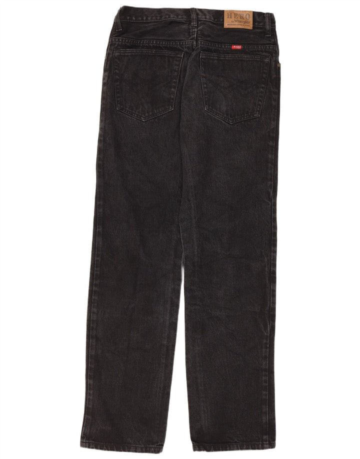 Ανδρικό τζιν Wrangler Hero Regular Straight W34 L34 Μαύρο βαμβακερό
