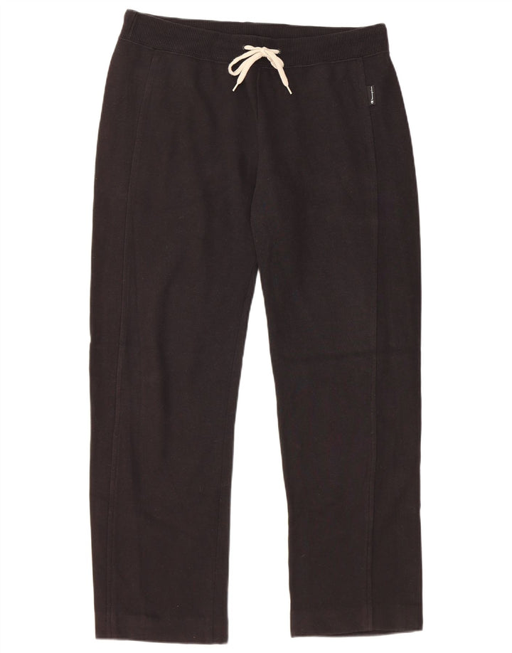 Ανδρική αθλητική φόρμα Champion Παντελόνι μεγάλο μαύρο βαμβακερό