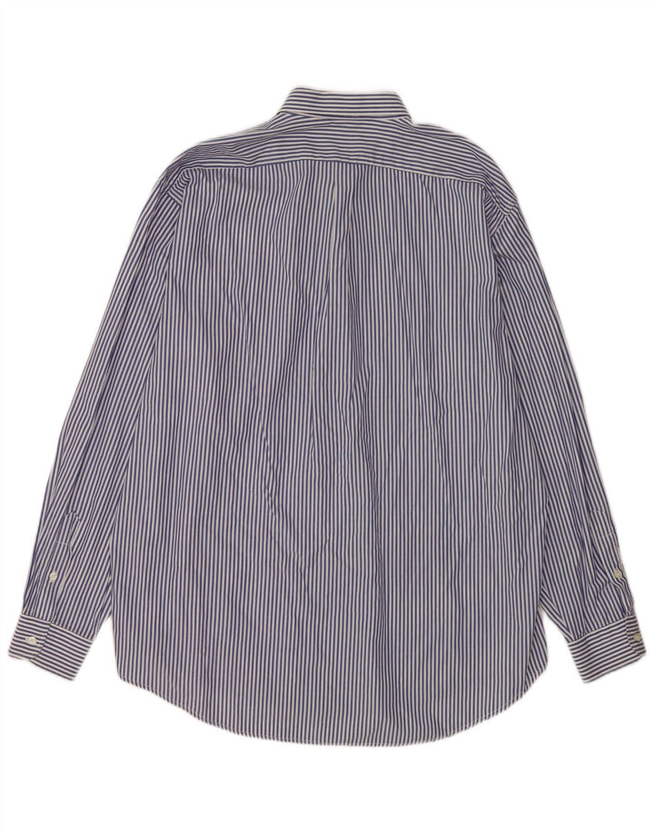 Ανδρικό πουκάμισο NANI BON Νούμερο 42 Large Blue Pinstripe