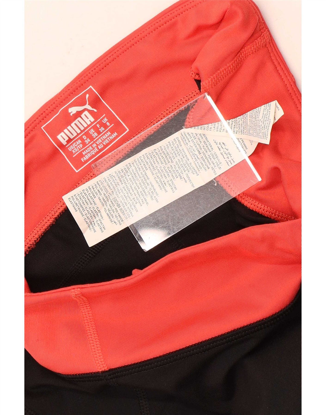 Puma Γυναικεία κολάν Capri UK 8 Small Black Colourblock Polyester