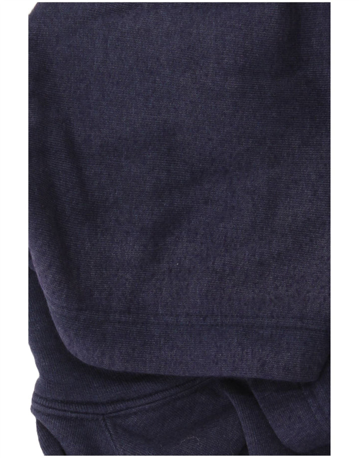 CHAMPION Γυναικεία γραφικά Oversized Hoodie Jumper UK 14 Medium Navy Blue