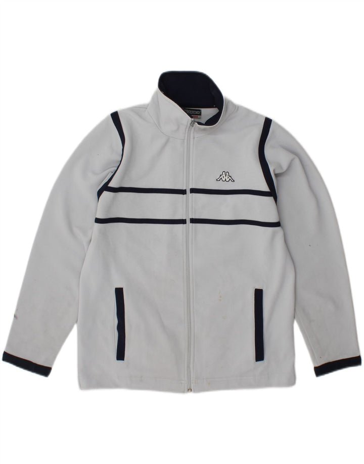 Γυναικεία αθλητική φόρμα KAPPA Top Jacket UK 14 Medium Grey Colorblock Polyester