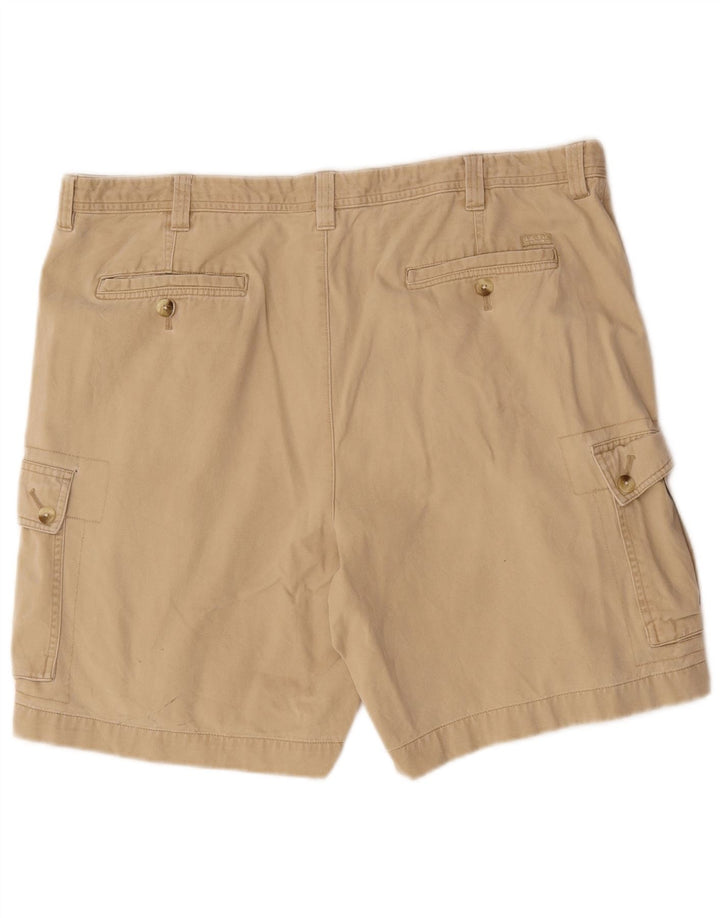 Izod Ανδρικό σορτς Cargo W40 XL Μπεζ βαμβακερό