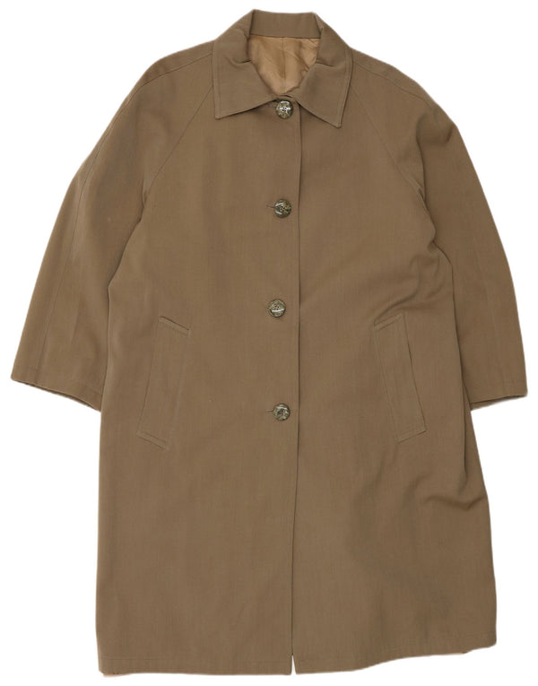 Vintage Γυναικείο Oversized Πανωφόρι UK 18 XL Καφέ