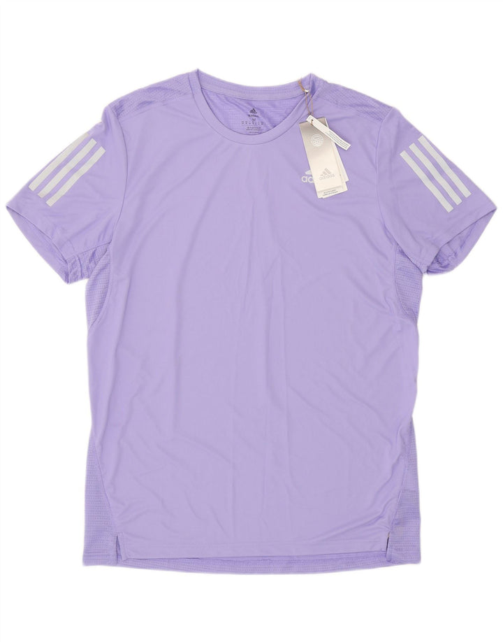 Adidas Ανδρικό T-Shirt Aeroready Top Medium Purple Polyester