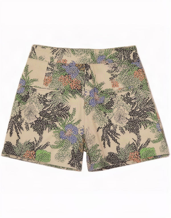 Zara Γυναικείο Σορτς Casual Medium W28 Πολύχρωμο Floral