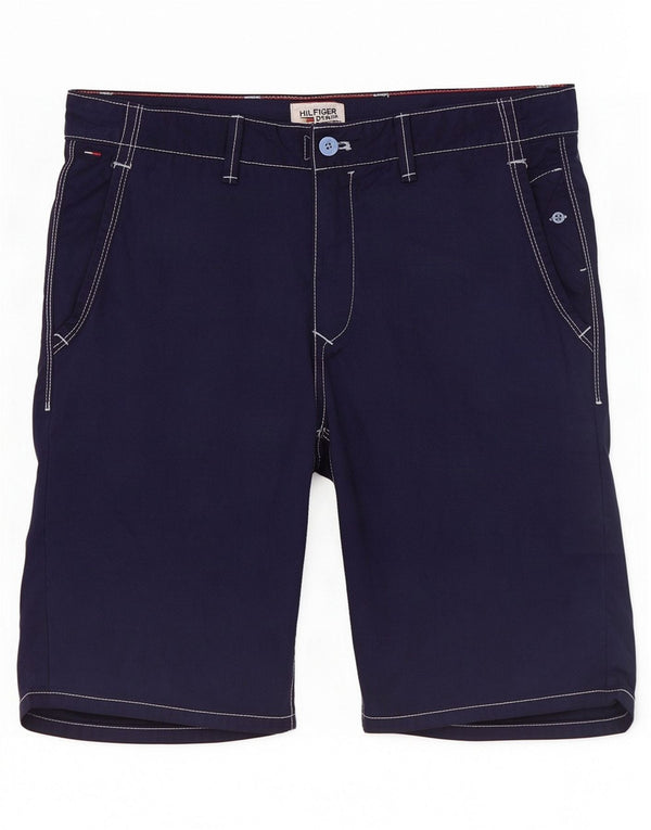 Ανδρικό σορτς Chino Tommy Hilfiger W34 Large Navy Blue από βαμβάκι