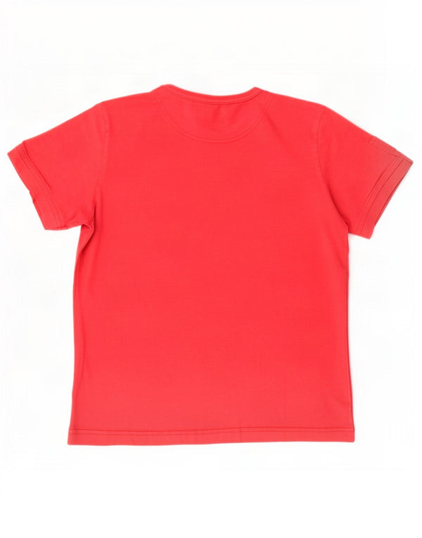 Champion Γυναικείο T-Shirt Top UK 14 Large Pink Cotton