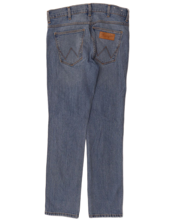 Wrangler Γυναικείο Larston Tapered Slim Jeans W29 L32 Μπλε βαμβακερό