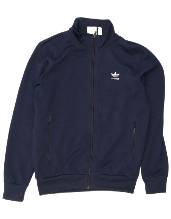Ανδρική αθλητική φόρμα Adidas Top Jacket Medium Navy Blue Polyester