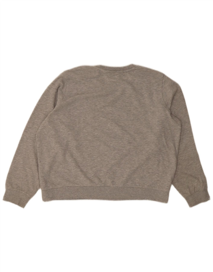 Marks & Spencer Γυναικεία φούτερ μεγάλου μεγέθους Jumper UK 18 XL Grey Flecked