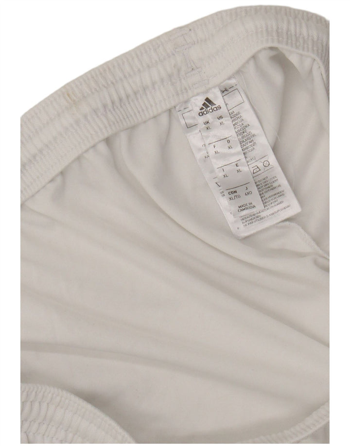 Ανδρικό αθλητικό σορτς Adidas Aeroready XL Λευκό πολυεστέρα