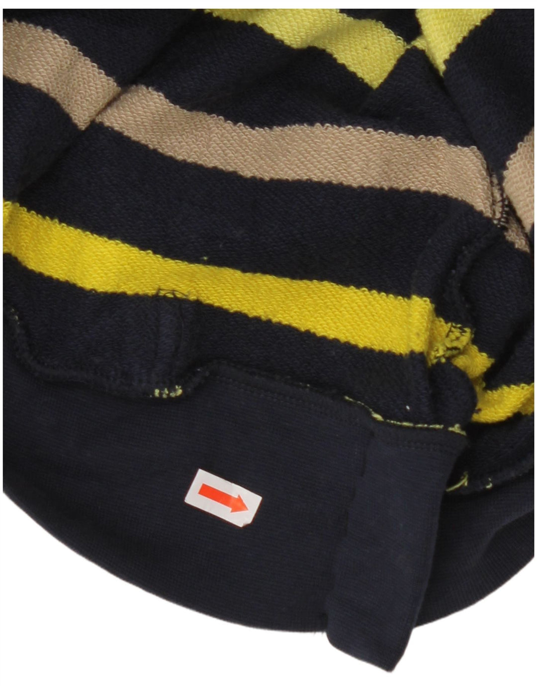 Ανδρικό κουκούλα ADIDAS Μεγάλο πολύχρωμο βαμβακερό ριγέ