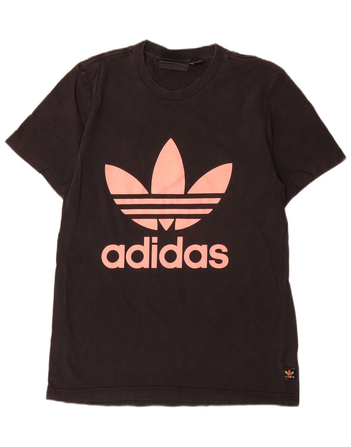 Adidas Γυναικείο T-Shirt Pharrell Williams γραφικό μπλουζάκι, μικρό μαύρο βαμβακερό